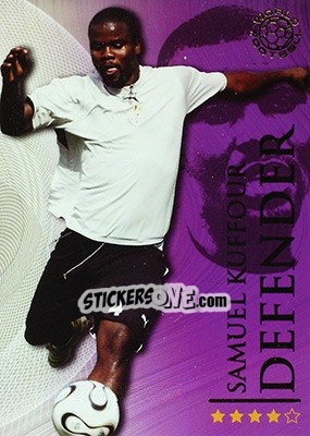 Sticker Kuffour Samuel - World Football Online 2009-2010. Series 1 n. 119 - Futera