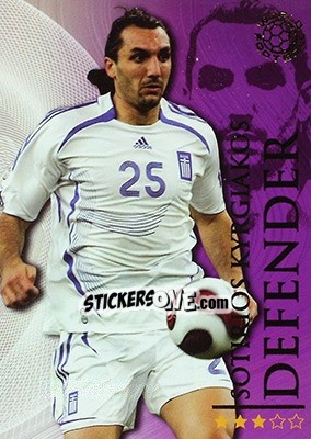 Sticker Kyrgiakos Sotirios - World Football Online 2009-2010. Series 1 - Futera