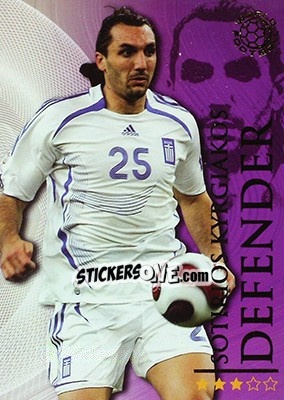 Figurina Kyrgiakos Sotirios - World Football Online 2009-2010. Series 1 n. 120 - Futera