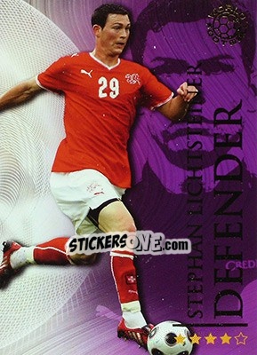 Sticker Lichtsteiner Stephan - World Football Online 2009-2010. Series 1 n. 122 - Futera