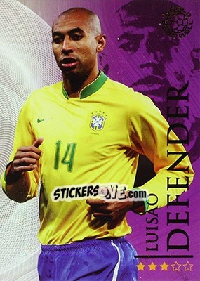 Sticker Luisao - World Football Online 2009-2010. Series 1 - Futera