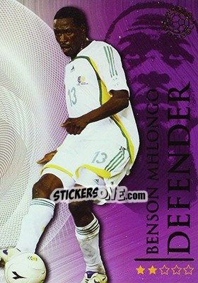 Cromo Mhlongo Benson - World Football Online 2009-2010. Series 1 - Futera