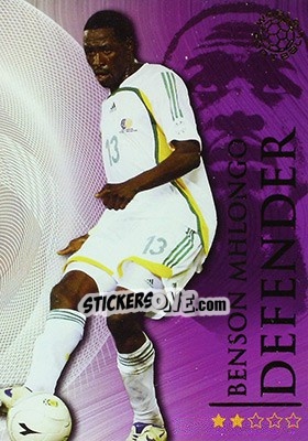 Sticker Mhlongo Benson - World Football Online 2009-2010. Series 1 n. 127 - Futera