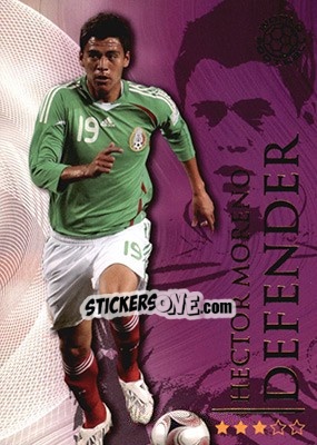 Sticker Moreno Hector - World Football Online 2009-2010. Series 1 - Futera