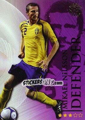 Sticker Nilsson Mikael - World Football Online 2009-2010. Series 1 n. 137 - Futera