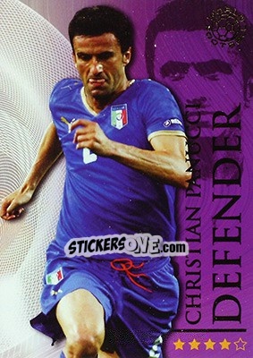 Sticker Panucci Christian - World Football Online 2009-2010. Series 1 n. 142 - Futera