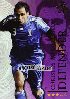 Cromo Patsatzoglou Christos - World Football Online 2009-2010. Series 1 - Futera