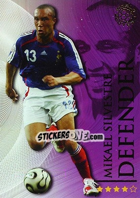 Sticker Silvestre Mikael - World Football Online 2009-2010. Series 1 - Futera