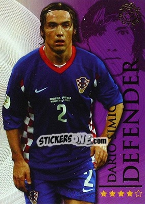 Sticker Simic Dario - World Football Online 2009-2010. Series 1 - Futera