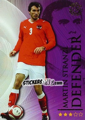 Sticker Stranzl Martin - World Football Online 2009-2010. Series 1 - Futera