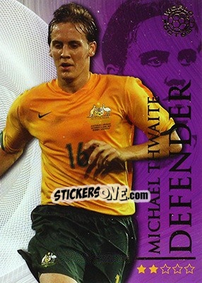 Sticker Thwaite Michael - World Football Online 2009-2010. Series 1 - Futera