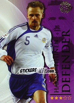 Sticker Tihinen Hannu - World Football Online 2009-2010. Series 1 - Futera