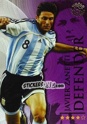 Cromo Zanetti Javier - World Football Online 2009-2010. Series 1 - Futera