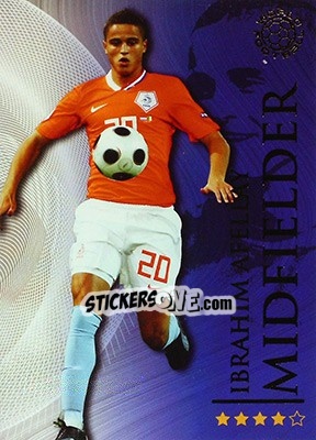 Figurina Afellay Ibrahim - World Football Online 2009-2010. Series 1 n. 174 - Futera