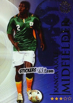 Sticker Akale Kanga - World Football Online 2009-2010. Series 1 - Futera