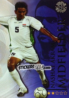 Sticker Akram Nashat - World Football Online 2009-2010. Series 1 n. 176 - Futera