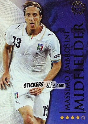 Sticker Ambrosini Massimo - World Football Online 2009-2010. Series 1 - Futera