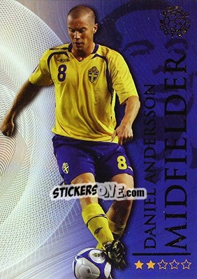 Cromo Andersson Daniel - World Football Online 2009-2010. Series 1 - Futera