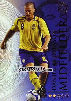 Sticker Andersson Daniel - World Football Online 2009-2010. Series 1 n. 179 - Futera
