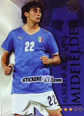 Sticker Aquilani Alberto - World Football Online 2009-2010. Series 1 n. 180 - Futera