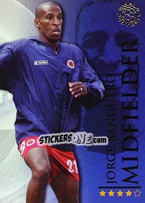 Figurina Banguero Jorge - World Football Online 2009-2010. Series 1 n. 184 - Futera