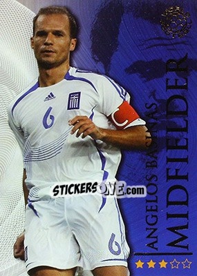 Sticker Basinas Angelos - World Football Online 2009-2010. Series 1 - Futera