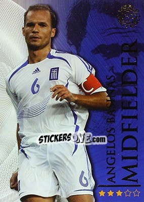 Sticker Basinas Angelos - World Football Online 2009-2010. Series 1 n. 186 - Futera