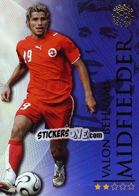 Sticker Behrami Valon - World Football Online 2009-2010. Series 1 - Futera