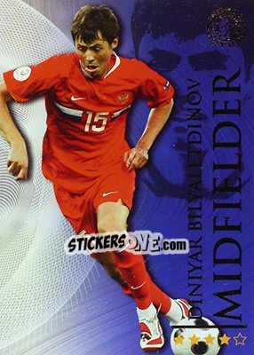 Sticker Bilyaletdinov Diniyar - World Football Online 2009-2010. Series 1 - Futera