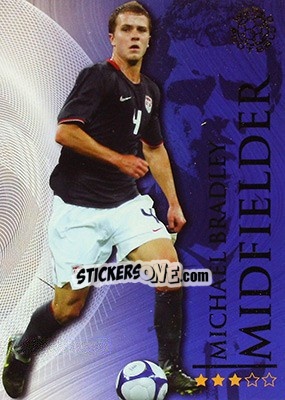 Sticker Bradley Michael - World Football Online 2009-2010. Series 1 - Futera