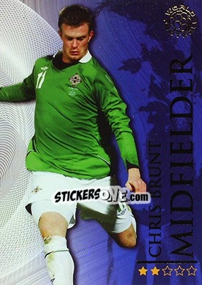 Sticker Brunt Chris - World Football Online 2009-2010. Series 1 n. 192 - Futera