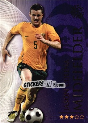 Sticker Culina Jason - World Football Online 2009-2010. Series 1 - Futera