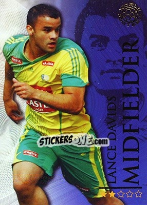 Sticker Davids Lance - World Football Online 2009-2010. Series 1 - Futera