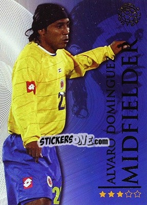 Figurina Dominguez Alvaro - World Football Online 2009-2010. Series 1 - Futera