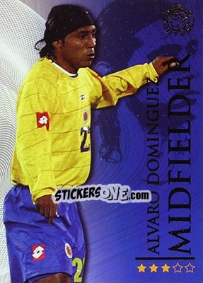 Cromo Dominguez Alvaro - World Football Online 2009-2010. Series 1 - Futera