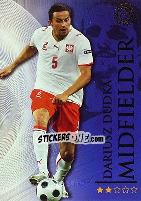 Sticker Dudka Dariusz - World Football Online 2009-2010. Series 1 - Futera