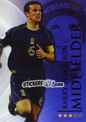Sticker Ferguson Barry - World Football Online 2009-2010. Series 1 - Futera