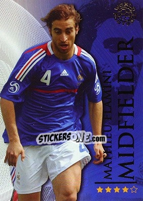 Sticker Flamini Mathieu - World Football Online 2009-2010. Series 1 - Futera