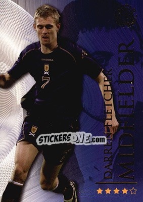 Sticker Fletcher Darren - World Football Online 2009-2010. Series 1 - Futera