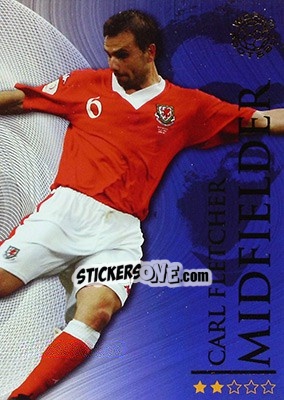 Sticker Fletcher Carl - World Football Online 2009-2010. Series 1 - Futera