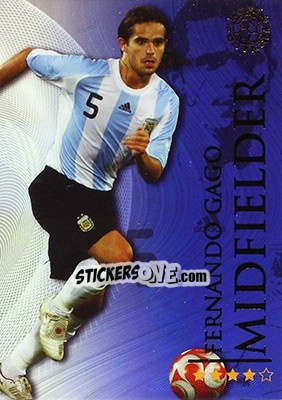 Cromo Gago Fernando - World Football Online 2009-2010. Series 1 - Futera