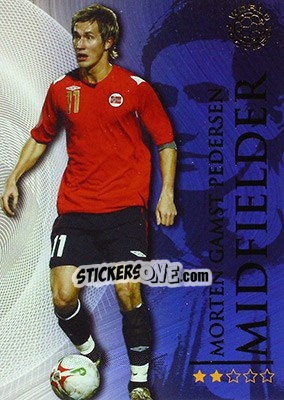 Sticker Gamst Pedersen Morten - World Football Online 2009-2010. Series 1 - Futera