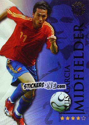 Sticker Garcia Luis - World Football Online 2009-2010. Series 1 - Futera