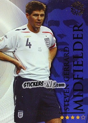 Sticker Gerrard Steven - World Football Online 2009-2010. Series 1 n. 215 - Futera