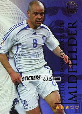 Cromo Giannakopoulos Stelios - World Football Online 2009-2010. Series 1 - Futera