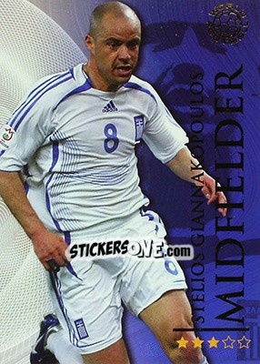 Sticker Giannakopoulos Stelios - World Football Online 2009-2010. Series 1 n. 216 - Futera