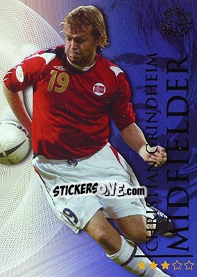 Sticker Grindheim Christian - World Football Online 2009-2010. Series 1 n. 219 - Futera