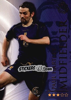 Sticker Hartley Paul - World Football Online 2009-2010. Series 1 - Futera