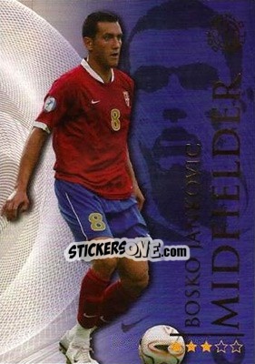 Sticker Jankovic Bosko - World Football Online 2009-2010. Series 1 - Futera