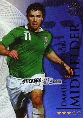 Sticker Johnson Damien - World Football Online 2009-2010. Series 1 - Futera